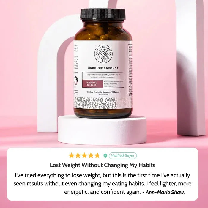 Hormone Harmony 96 plant-based capsules per jar