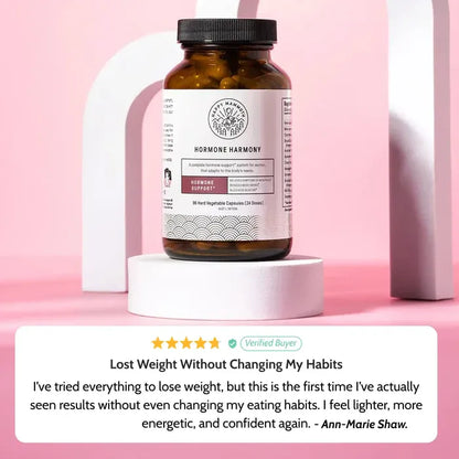 Hormone Harmony 96 plant-based capsules per jar
