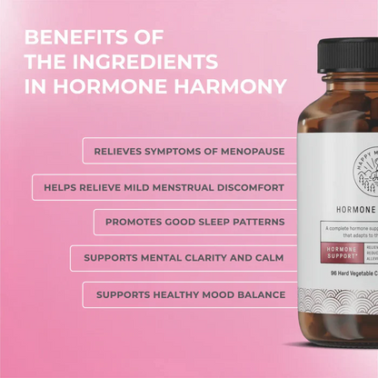 Hormone Harmony 96 plant-based capsules per jar